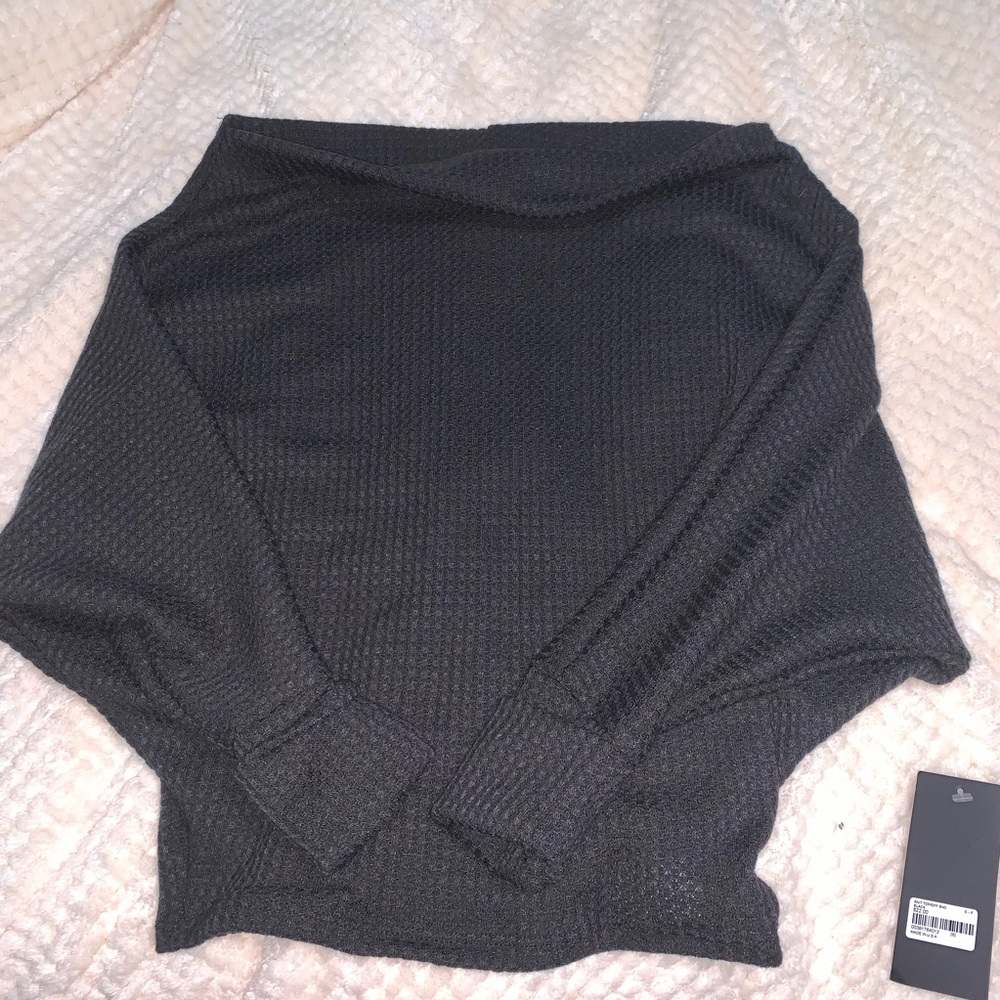 OFF THE SHOULDER SWEATER